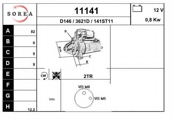 EAI 11141 Starter